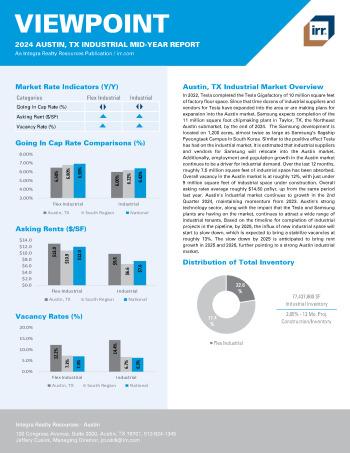 2024 Mid-Year Viewpoint Austin, TX Industrial Report