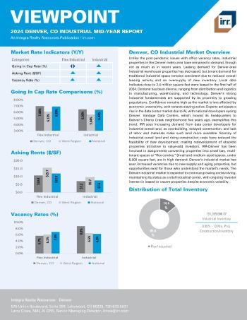2024 Mid-Year Viewpoint Denver, CO Industrial Report