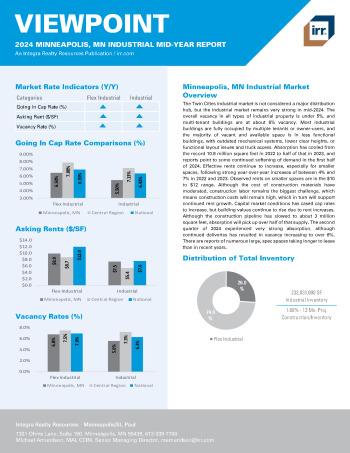 2024 Mid-Year Viewpoint Minneapolis, MN Industrial Report