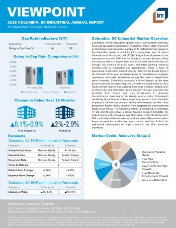 2025 Annual Viewpoint Columbia, SC Industrial Report