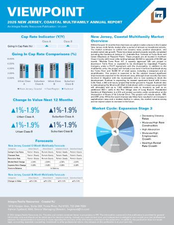 2025 Annual Viewpoint New Jersey, Coastal Multifamily Report