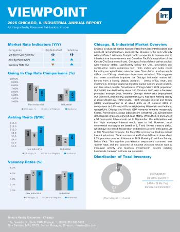 2025 Annual Viewpoint Chicago, IL Industrial Report