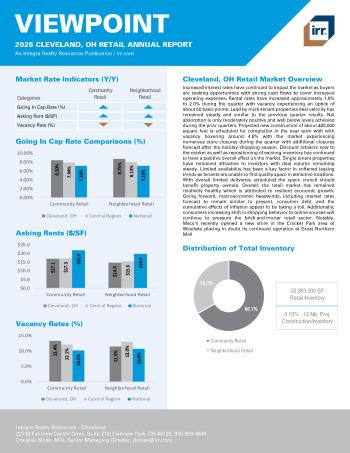 2025 Annual Viewpoint Cleveland, OH Retail Report