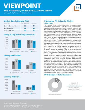 2025 Annual Viewpoint Pittsburgh, PA Industrial Report