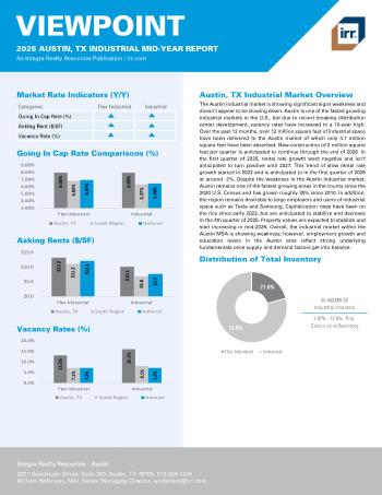 2025 Mid-Year Viewpoint Austin, TX Industrial Report