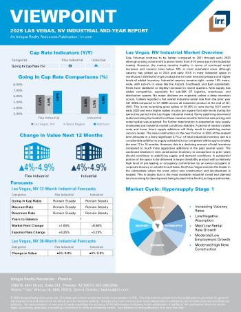 2025 Mid-Year Viewpoint Las Vegas, NV Industrial Report