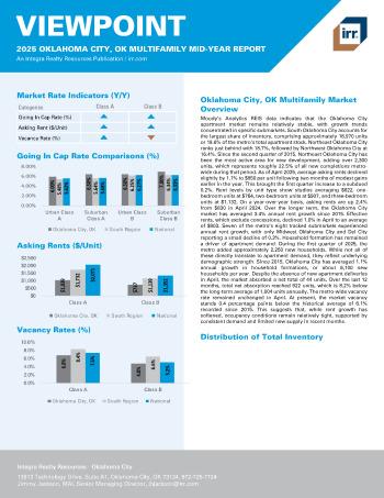 2025 Mid-Year Viewpoint Oklahoma City, OK Multifamily Report