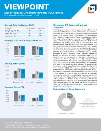 2025 Mid-Year Viewpoint Pittsburgh, PA Industrial Report