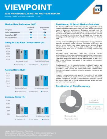 2025 Mid-Year Viewpoint Providence, RI Retail Report
