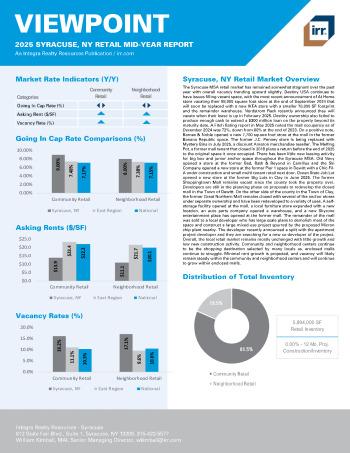 2025 Mid-Year Viewpoint Syracuse, NY Retail Report