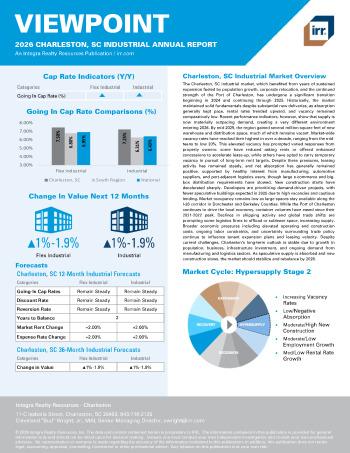 2026 Annual Viewpoint Charleston, SC Industrial Report