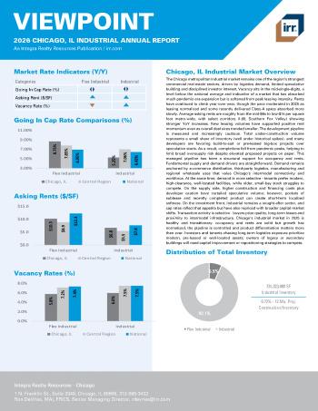 2026 Annual Viewpoint Chicago, IL Industrial Report