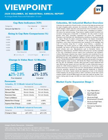 2026 Annual Viewpoint Columbia, SC Industrial Report