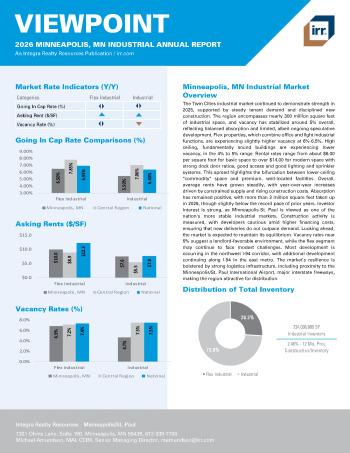 2026 Annual Viewpoint Minneapolis, MN Industrial Report