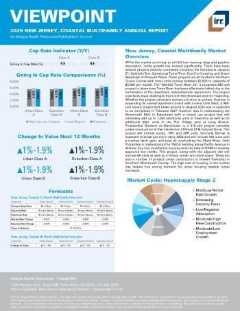 2026 Annual Viewpoint New Jersey, Coastal Multifamily Report