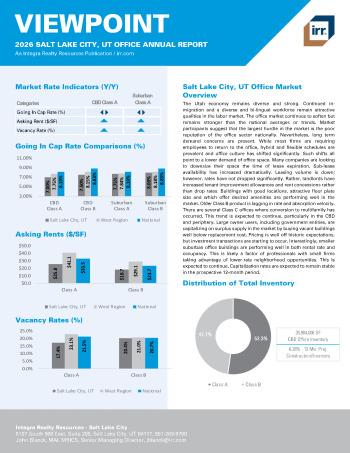 2026 Annual Viewpoint Salt Lake City, UT Office Report