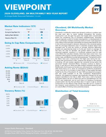 2026 Mid-Year Viewpoint Cleveland, OH Multifamily Report