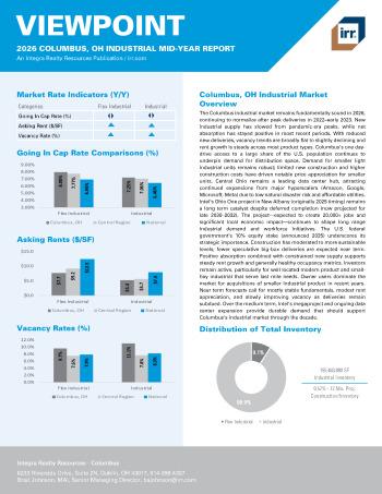 2026 Mid-Year Viewpoint Columbus, OH Industrial Report