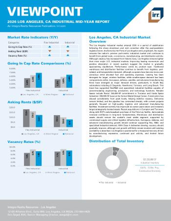 2026 Mid-Year Viewpoint Los Angeles, CA Industrial Report