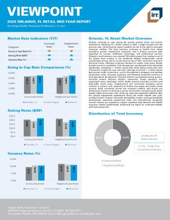 2026 Mid-Year Viewpoint Orlando, FL Retail Report