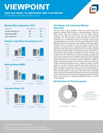 2026 Mid-Year Viewpoint San Diego, CA Industrial Report