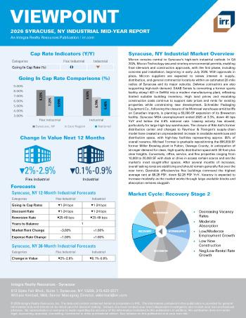 2026 Mid-Year Viewpoint Syracuse, NY Industrial Report