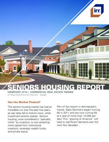2016 Viewpoint National Seniors Housing Report