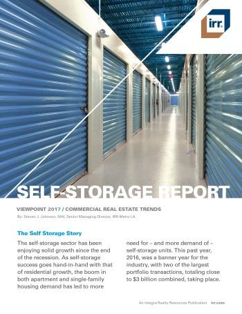 2017 Viewpoint National Self-Storage Report